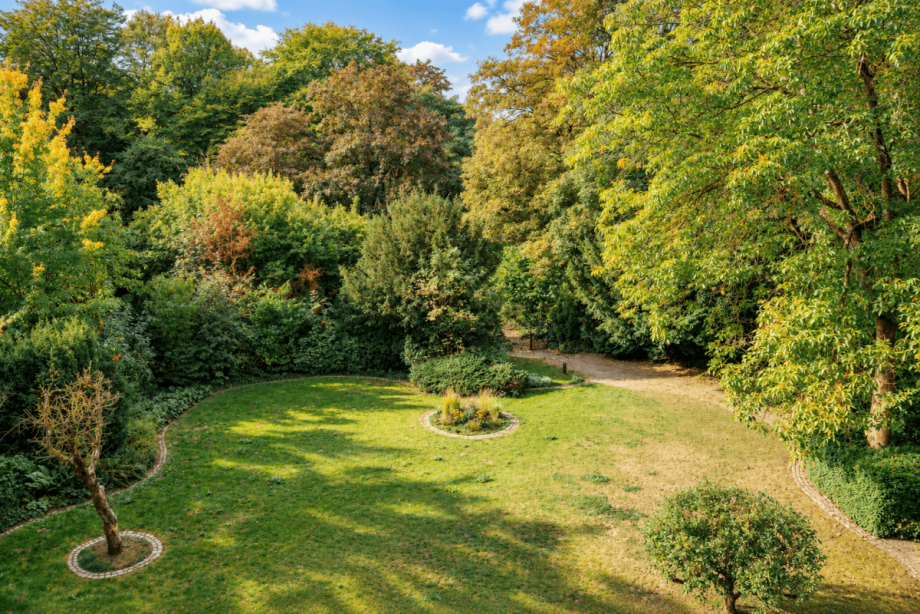 Ausblick Garten.PNG Etagenwohnung Braunschweig