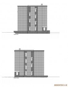 ANSICHTEN OST/WEST NEUBAU REIHENENDHAUS ZUR VERWIRKLICHUNG EIGENER TR�UME AM NORDPARK - BS