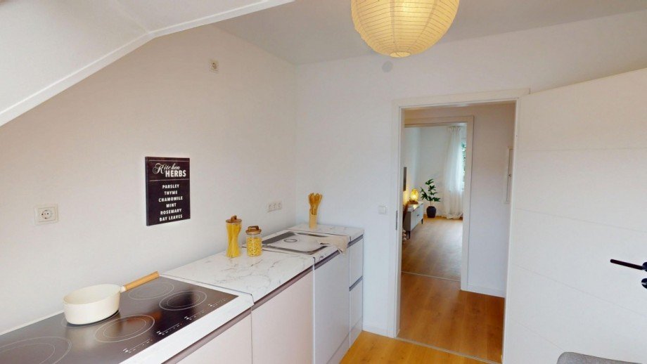 K�CHE MIT FLURBLICK Etagenwohnung Braunschweig