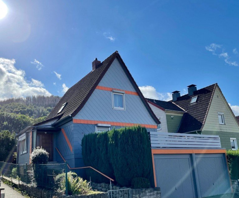 Au�enansicht 1 Goslar-Oker Einfamilienhaus WOHNEN, WO ANDERE URLAUB MACHEN - GEM�TLICHES EINFAMIILIENHAUS AUF TRAUMHAFTEM GRUNDST�CK