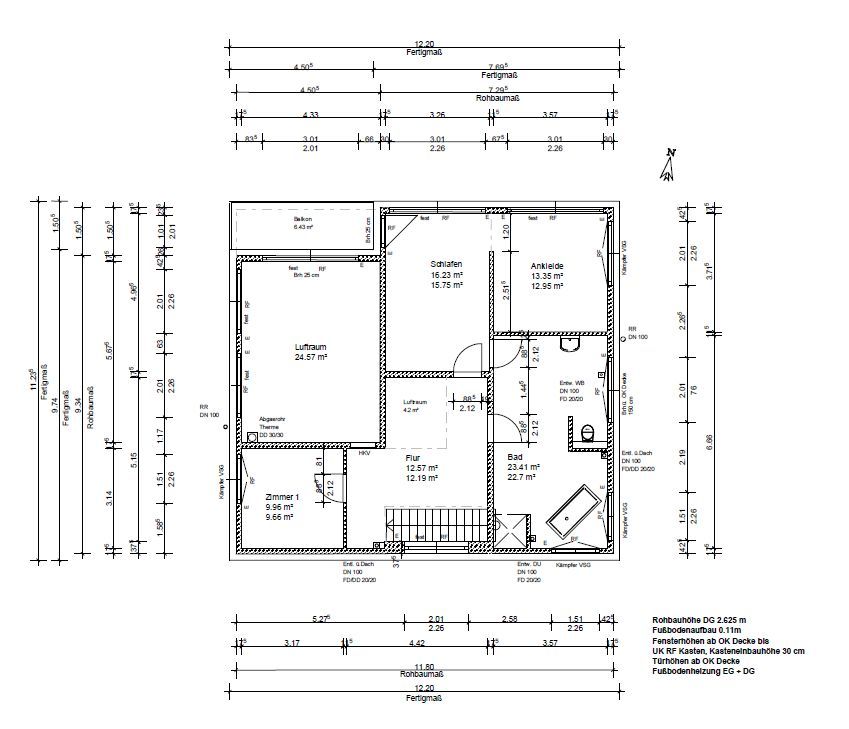 UPPER FLOOR Villa Wolfenb�ttel