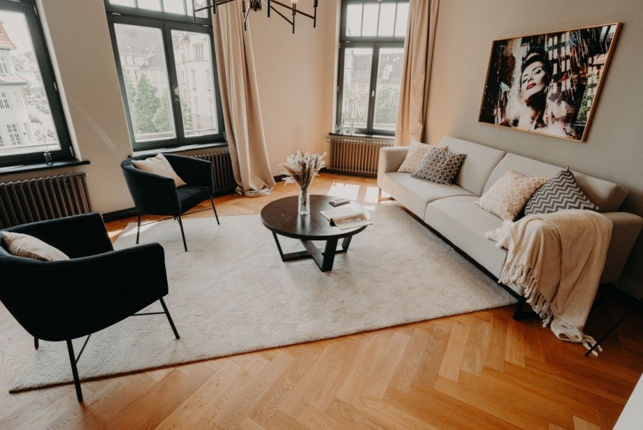 DAS WOHNZIMMER Etagenwohnung Braunschweig