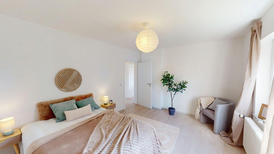 GEM�TLICHES SCHLAFZIMMER Etagenwohnung Wolfenb�ttel