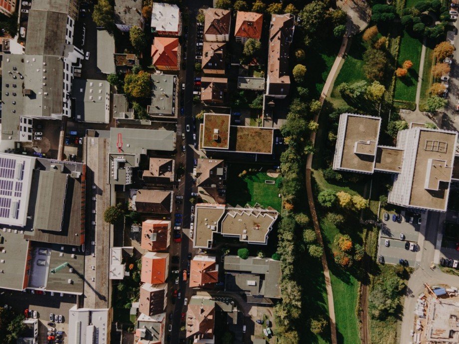 Luftaufnahme 3 B�rohaus Braunschweig