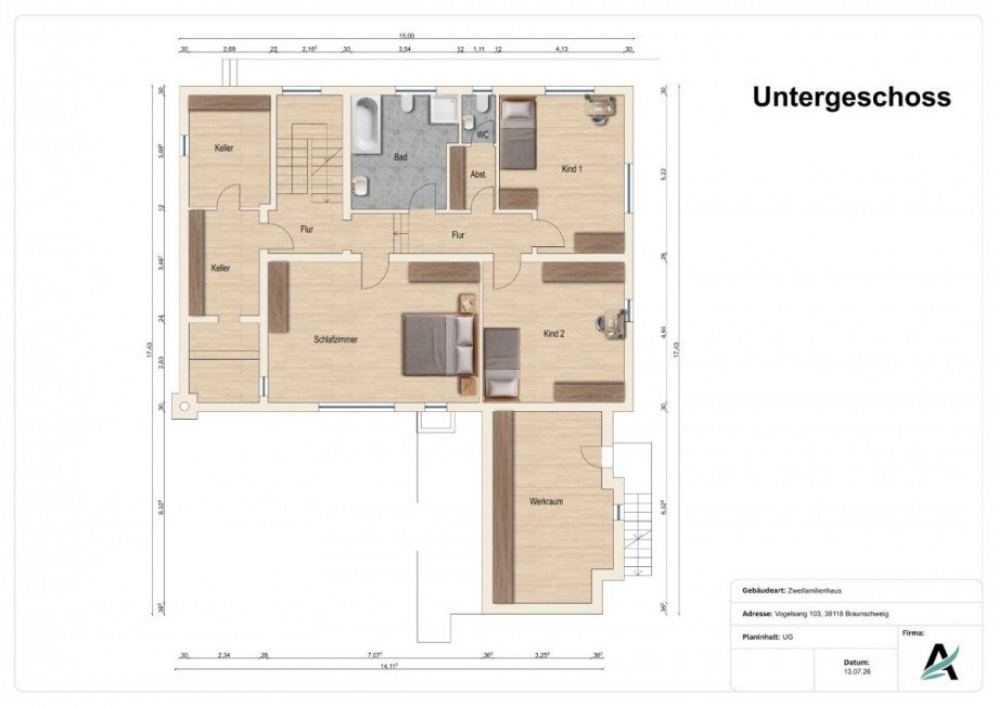 DOWNSTAIRS Einfamilienhaus Braunschweig