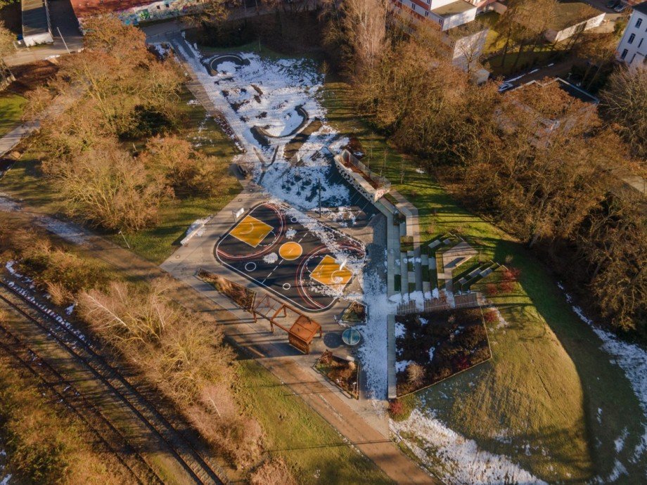 Luftaufnahme Umgebung Gemischt-Grundst�ck Braunschweig