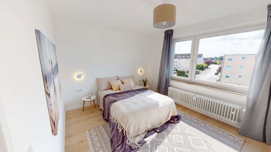 HELLES SCHLAFZIMMER Dachgeschosswohnung Braunschweig