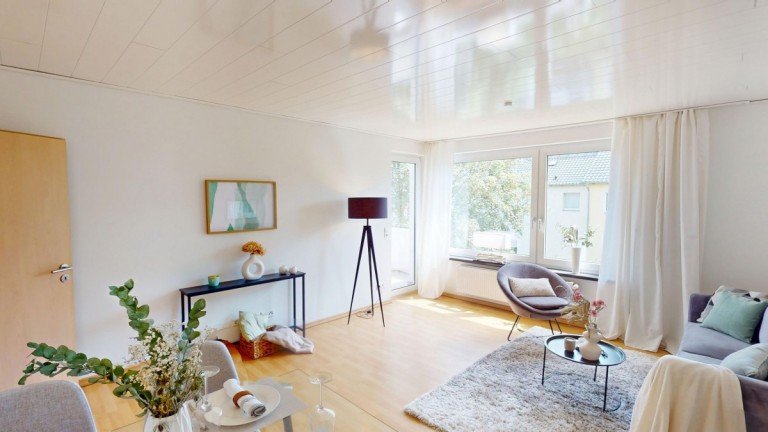 WOHNZIMMER MIT BALKONZUGANG Wolfenb�ttel Etagenwohnung HELLE BALKONWOHNUNG - 3 ZIMMER // MODERNISIERT EINZIEHEN