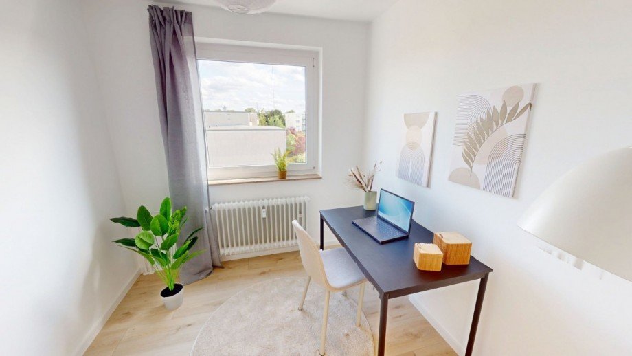 MODERNES ARBEITSZIMMER Dachgeschosswohnung Braunschweig