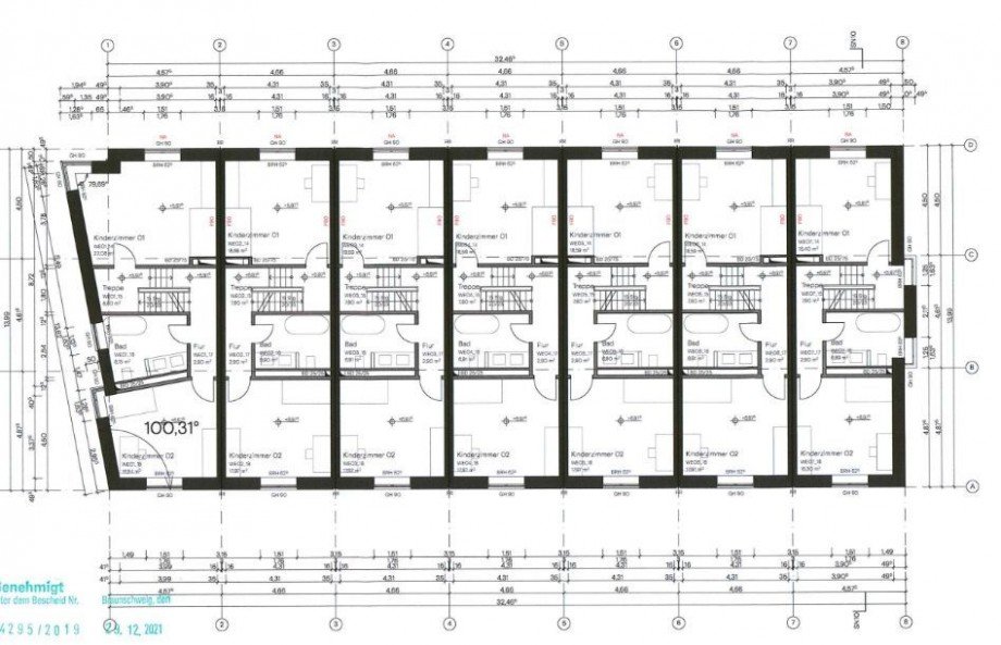 Grundriss OG2 Gemischt-Grundst�ck Braunschweig