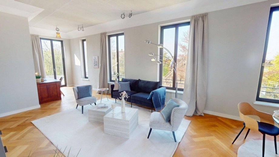 OFFENES WOHNZIMMER Penthousewohnung Braunschweig