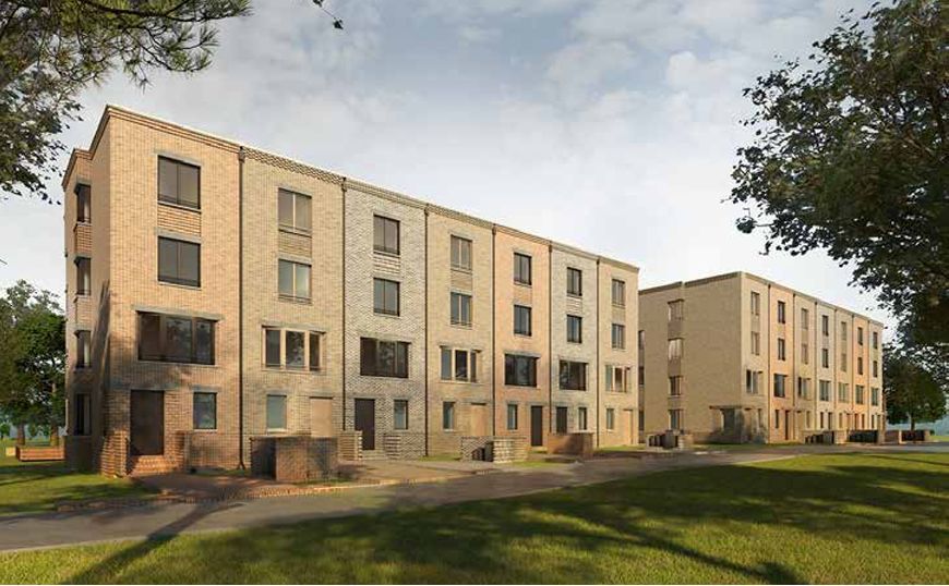 Moderne Wohnh�user am Park Gemischt-Grundst�ck Braunschweig