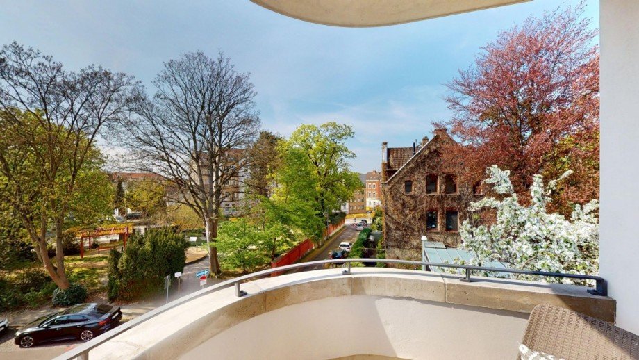 BLICK VOM BALKON 1 Etagenwohnung Braunschweig