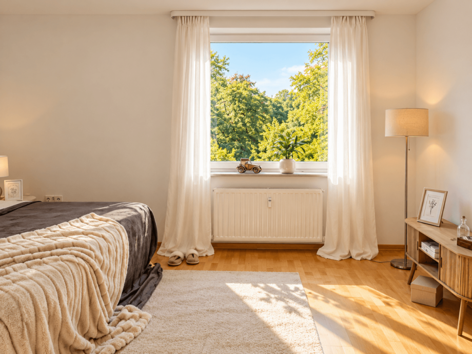 Ausblick Zimmer 1.PNG Etagenwohnung Braunschweig