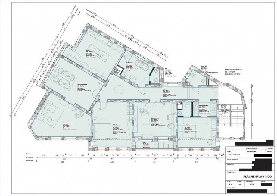GRUNDRISS Etagenwohnung Braunschweig