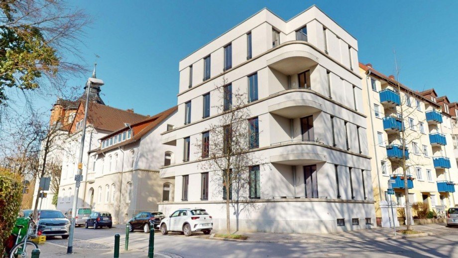 AUSSENANSICHT MIT WASSERTURM Etagenwohnung Braunschweig