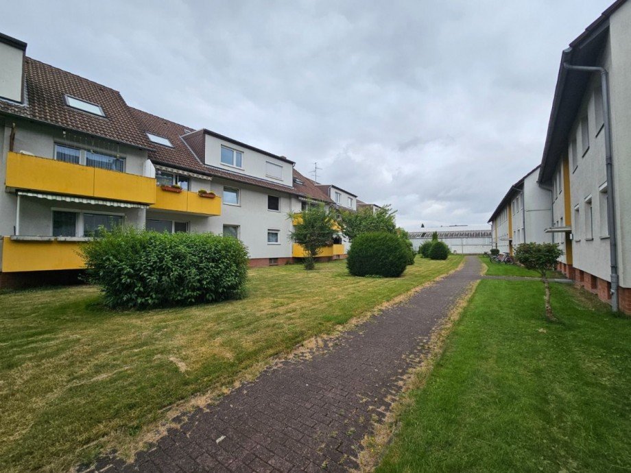 AUSSENANSICHT DES ENSEMBLE`S Etagenwohnung Braunschweig